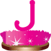 Alfabetten Glitter kleuren 