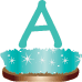 Alfabetten Glitter kleuren 