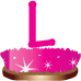 Alfabetten Glitter kleuren 