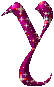 Alfabetten Glitters paars 2 