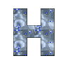 Alfabetten Grijs blauw 