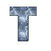 Alfabetten Grijs blauw 