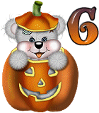 Alfabetten Halloween 23 Letter G