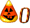 Alfabetten Halloween 5 Letter O