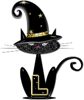 Alfabetten Halloween kat 4 