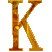 Alfabetten Hartjes 19 Letter K