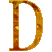 Alfabetten Hartjes 19 Letter D