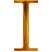 Alfabetten Hartjes 19 Letter I
