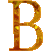 Alfabetten Hartjes 19 Letter B