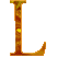 Alfabetten Hartjes 19 Letter L
