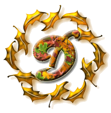 Alfabetten Herfstbladeren 