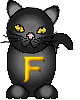Katten Alfabetten Letter F