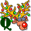 Alfabetten Kerst 5 Letter Q