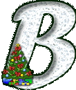 Alfabetten Kerst allerlei 2 Letter B