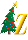 Alfabetten Kerst boom 2 Letter Z