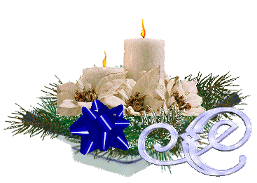 Alfabetten Kerst kaars 2 
