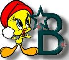 Alfabetten Kerst tweety 