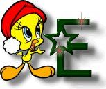 Alfabetten Kerst tweety 