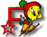 Alfabetten Kerst tweety 