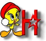 Alfabetten Kerst tweety 