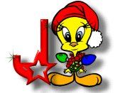 Alfabetten Kerst tweety 