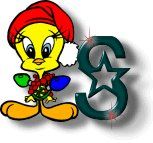 Alfabetten Kerst tweety 