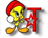 Alfabetten Kerst tweety 