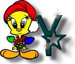 Alfabetten Kerst tweety 