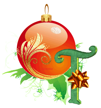 Alfabetten Kerstbal 3 