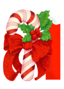 Alfabetten Kerstzuurstok rood 2 