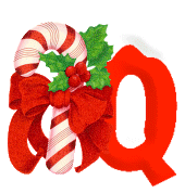 Alfabetten Kerstzuurstok rood 2 