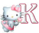 Alfabetten Kitty Letter K