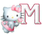 Alfabetten Kitty Letter M