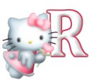 Alfabetten Kitty Letter R