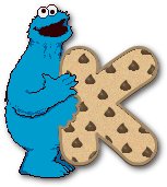 Alfabetten Koekie monster 