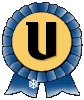 Alfabetten Lintje 2 Letter U, Medaille