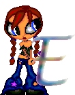 Alfabetten Meisjes 6 Letter E
