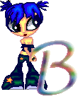 Alfabetten Meisjes 6 Letter B