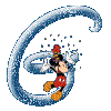 Alfabetten Mickey mouse 2 