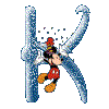 Alfabetten Mickey mouse 2 