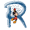 Alfabetten Mickey mouse 2 