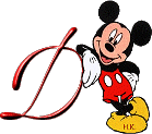 Alfabetten Mickey mouse 3 