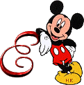 Alfabetten Mickey mouse 3 