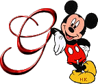 Alfabetten Mickey mouse 3 