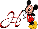 Alfabetten Mickey mouse 3 