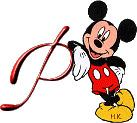 Alfabetten Mickey mouse 3 