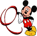 Alfabetten Mickey mouse 3 