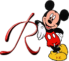 Alfabetten Mickey mouse 3 