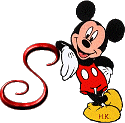 Alfabetten Mickey mouse 3 