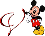 Alfabetten Mickey mouse 3 